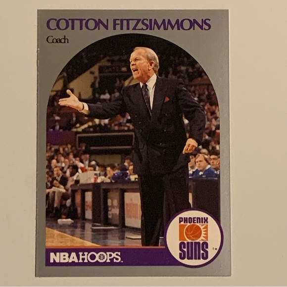 NBA HOOPS Toys 99 Nba Hoops Phoenix Suns Cotton Fitzsimmons 325